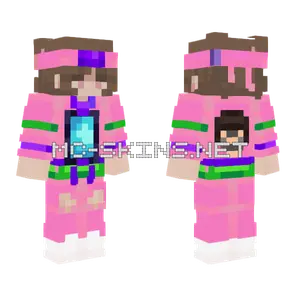 Home Pink Jumperwho Minecraft skin