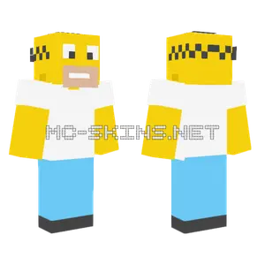 Homer Minecraft skin
