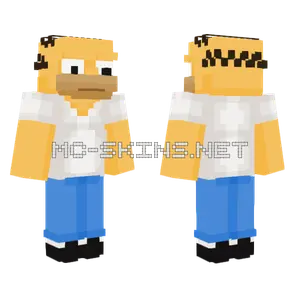Homer For Jax Minecraft skin