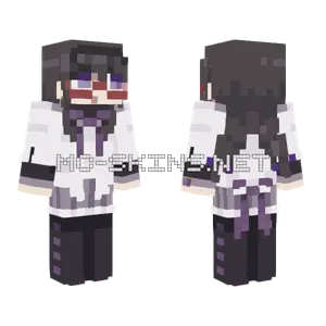 Homura Akemi Moemura Puella Magi Madoka Magica Minecraft skin