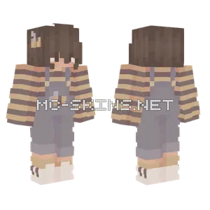 Honey Bee Girl Minecraft skin