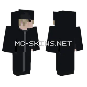 Hooded Demon Minecraft skin