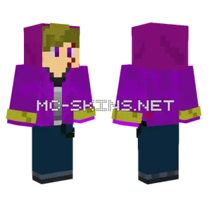 Hooded Okra10 Minecraft skin