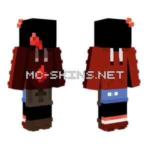 Hoodie Raffle Minecraft skin