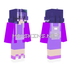 Hoodie Under Jacket Minecraft skin