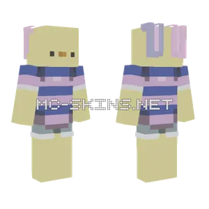 Hoppy Easter Minecraft skin