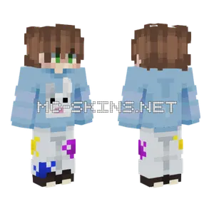 Hoppy Holiday Happy Easter Minecraft skin