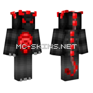 Horned Demon Dragon Minecraft skin