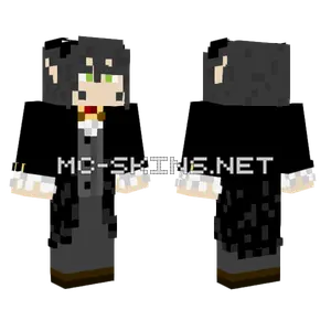 Horned Vampire Boyo Minecraft skin