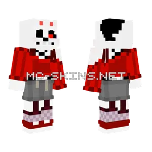 Horrorlust Sans Minecraft skin