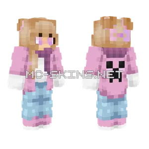 Hot Chocolate Snowcember Day 10 Minecraft skin