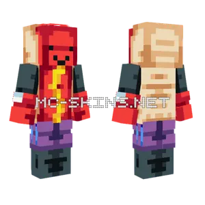 Hot Dog Boxer Minecraft skin