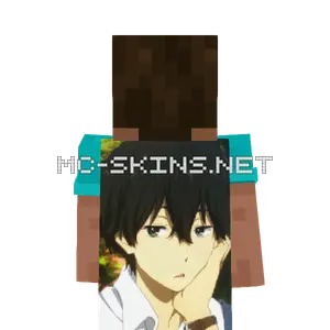 Houtarou Oreki cape, outside and lining