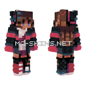 Hoverboard Spell Caster Minecraft skin