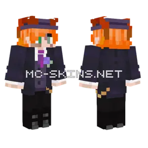 Howdy Purple Suit Minecraft skin