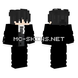 Hrgroup Black Suit Minecraft skin