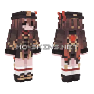 Hu Tao Minecraft skin