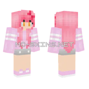 Hueman Kawaii Chan Minecraft skin