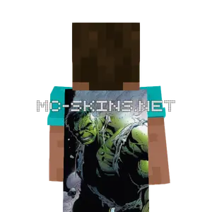 Hulk cape, outside and lining