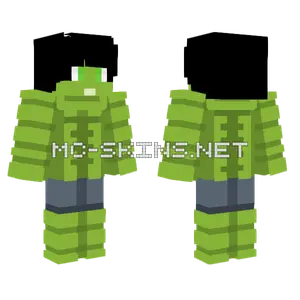 Hulk Minecraft skin