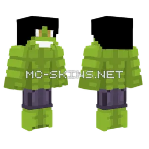 Hulk Minecraft skin
