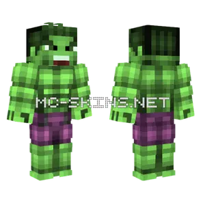 Hulk Skin Minecraft skin