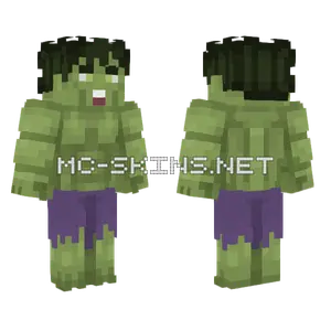 Hulk Smash Minecraft skin