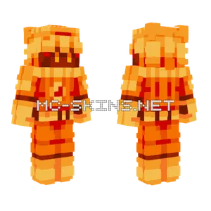Human Torch Johnny Storm Flame On Minecraft skin