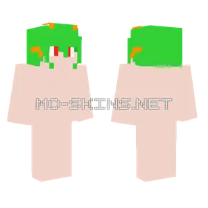 Humanoid Caterpillar Minecraft skin
