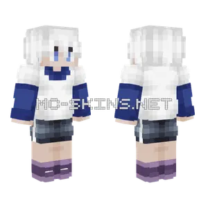 Hunter X Hunter Killua Minecraft skin