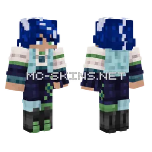 Hydrus Melinated Minecraft skin
