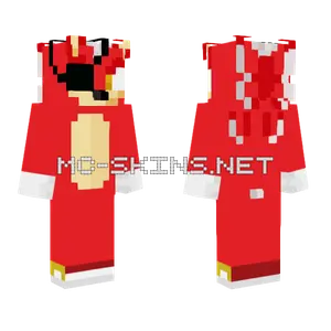 Hyper The Hedgehog V2 Minecraft skin