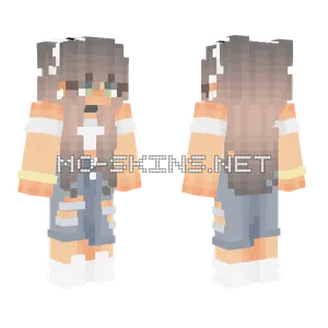 I Didn't Invite You Minecraft skin
