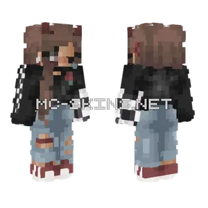 I Feel Broken Minecraft skin