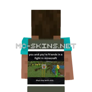 i made a meme #minecraft #minecraftbedrock cape, outside and lining