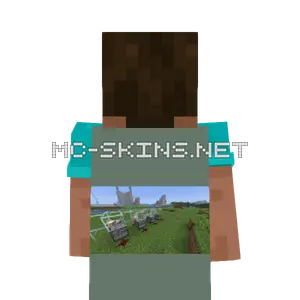 I made a sheep farm cape, outside and lining