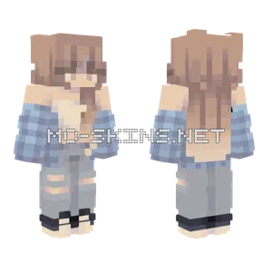 I Need A Hug Minecraft skin