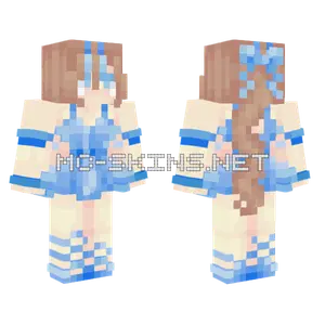 Ice Ballerina Minecraft skin