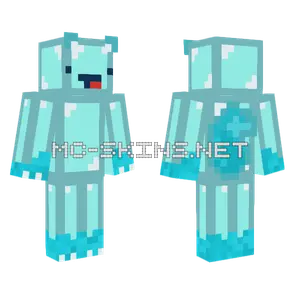 Ice Block Creature Minecraft skin