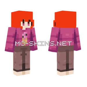 Ice Cream Girl Minecraft skin