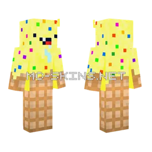 Ice Cream Skin Minecraft skin