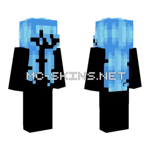 Ice Hair Base Minecraft skin