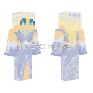 Ice Queen Minecraft skin