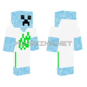 Ice Slime Hoodie Minecraft skin