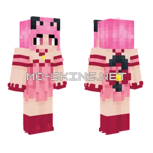 Ichigo Heroine Tokyo Mew Mew Minecraft skin