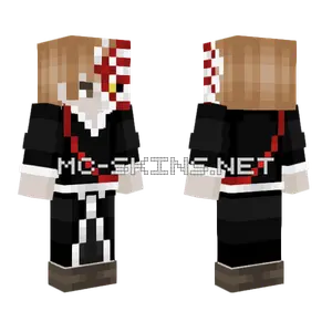 Ichigo Kurosaki Minecraft skin