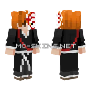 Ichigo Kurosaki Skin Minecraft skin