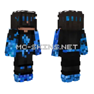 Icy Flame Frags Minecraft skin