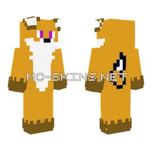 Icy Neon Titan Minecraft skin