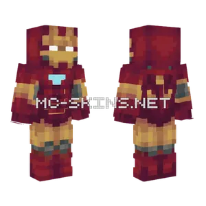Igbld Iron Man Suit Minecraft skin